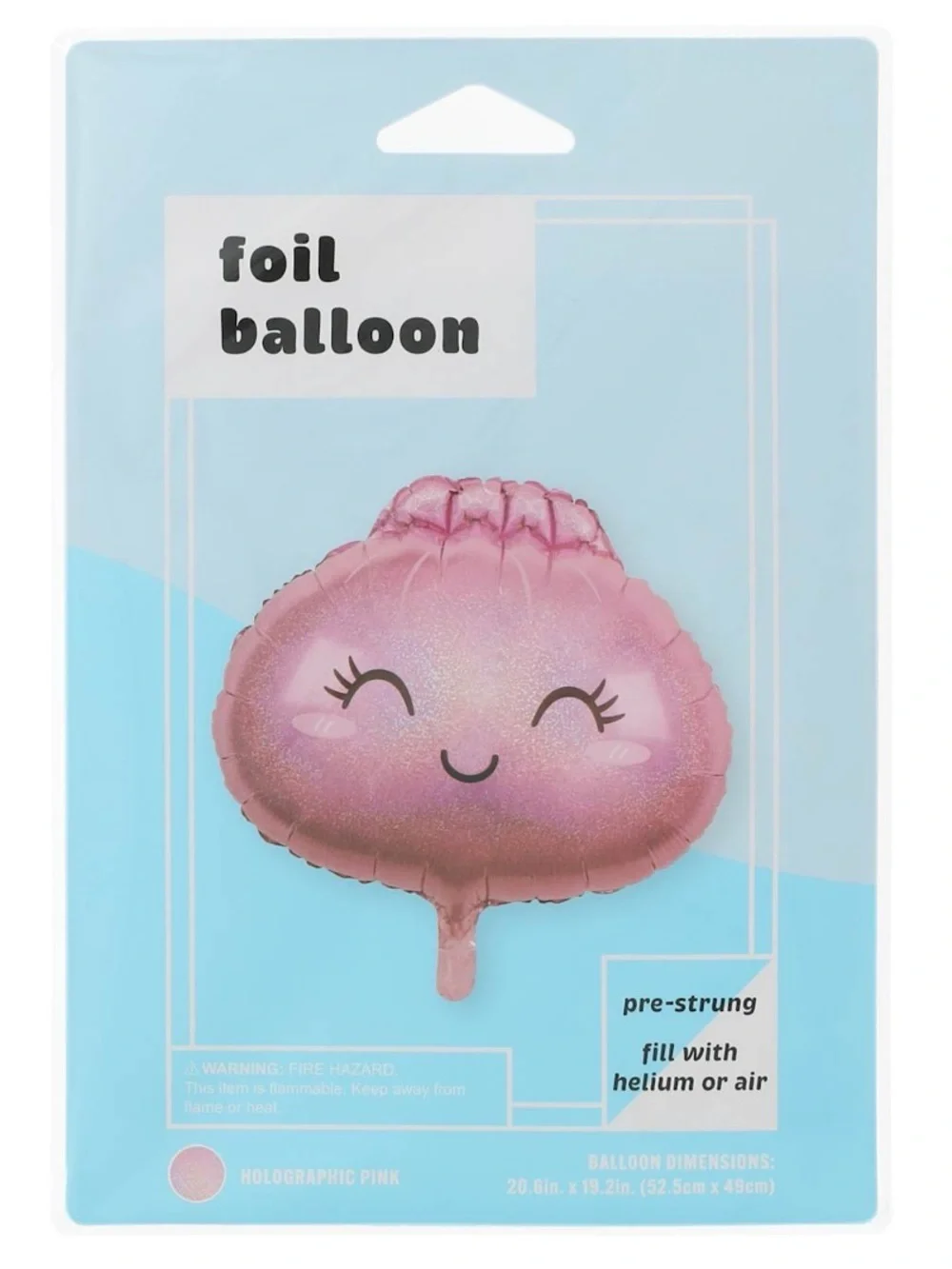 Set of 2 Surprise Dumpling Squishy Foil Balloons - Party / Birthday Decorations